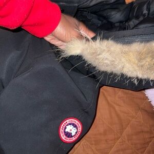 Canada Goose Black Parka Coat